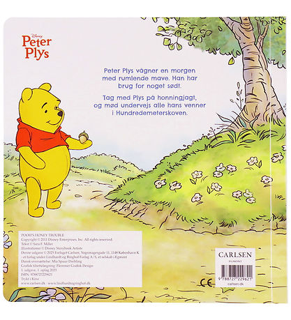 Forlaget Carlsen Book - Winnie The Pooh - The Honey Hunt - Danis