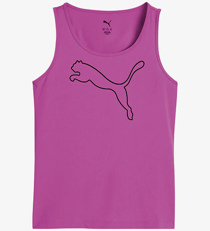 Puma Hlýrabolur - TAD ESS CAT Lógó - Hreint Magenta