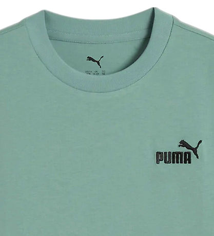 Puma Stuttermabolur - ESS Small Nr. 1 Lógó Afslappað - Grænt