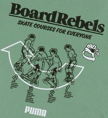 Puma T-shirt - MID90S Graphic - Green