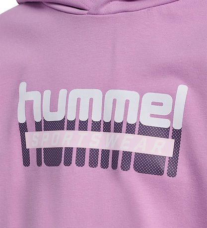 Hummel Kapuzenpullover - hmlTUKAS - Rauchig Grape