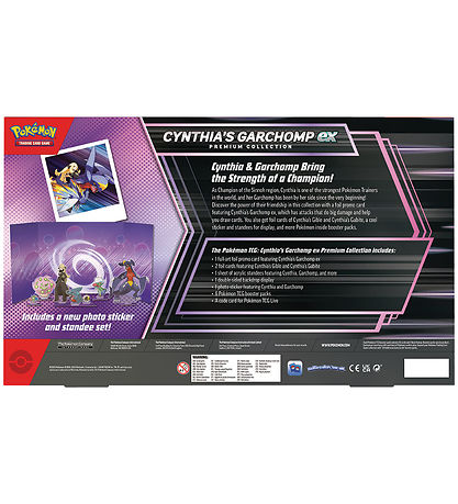 Pokémon Trading Card - Cynthia's Garchomp ex Box - Prem. Collect