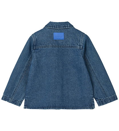 Liewood Denim Jacket - Kinsley Placement - Medium+ Blue Denim