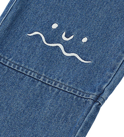 Liewood Buxur - Gallaefni - Cesar Placement - Medium+ Blue Denim