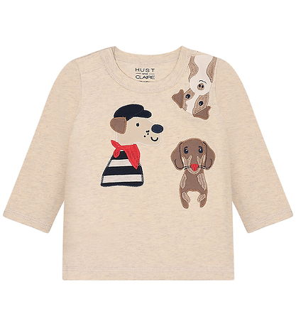 Hust and Claire Blouse - August Dogs - Wheat Melange