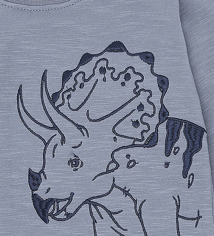 Hust and Claire Blouse - Sofus Triceratops - Blue Flint