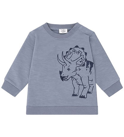 Hust and Claire Blouse - Sofus Triceratops - Blue Flint