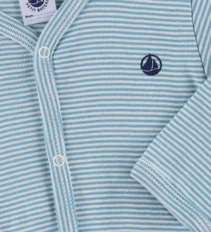 Petit Bateau Pyjamapak - Adriatische Zee/Marshmallow