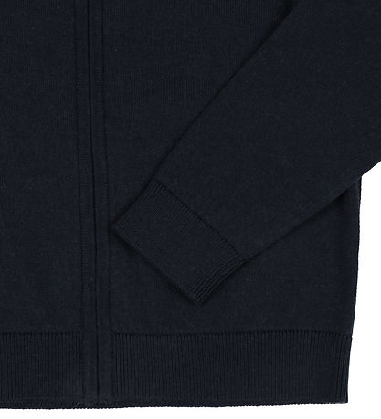Emporio Armani Cardigan - Knitted - Cotton/Wool - Blue Navy