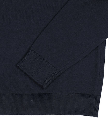 Emporio Armani Bluse - Strick - Wolle/Baumwolle - Blue Navy