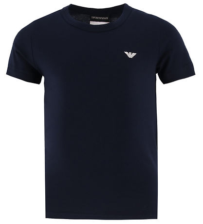 Emporio Armani T-Shirt - 2er-Pack - Navy/Weiß