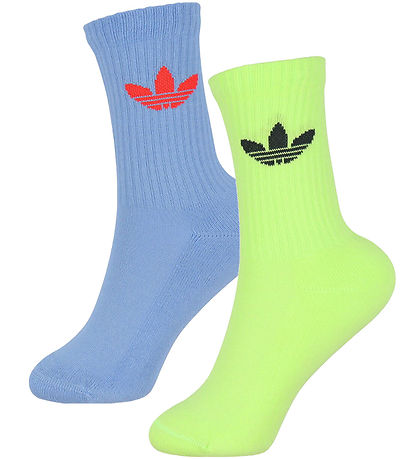 adidas Originals Socks - TR Crew S - 6-Pack - Multi/Neon