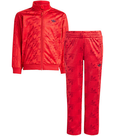 adidas Originals Tracksuit - Firebird TS - Red