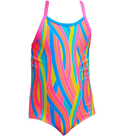 Funkita Badeanzug - Bedruckt One Teilig - UV50+ - Swirly Straws