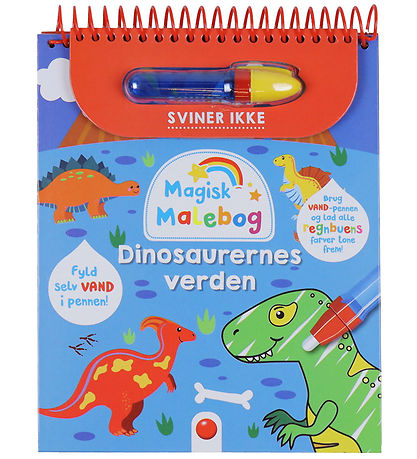 Forlaget Bolden Colouring Book - The World of Dinosaurs - Paint 