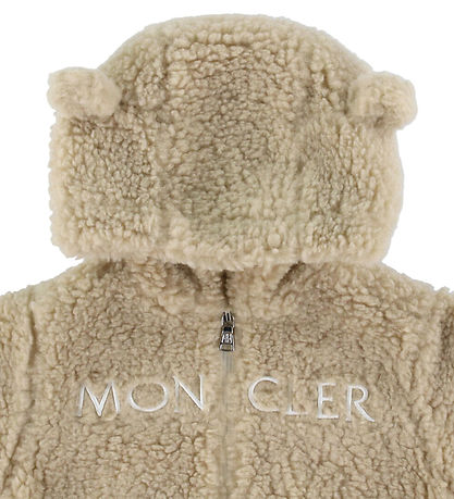 Moncler Fleecejacka - Brun