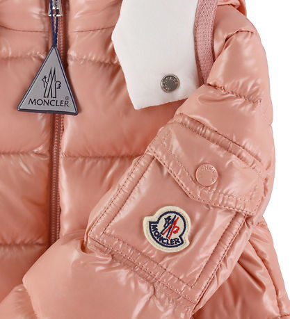 Moncler Dunjacka - Badrum - Pastel Pink