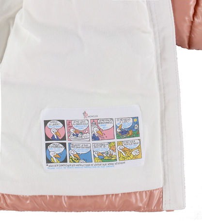 Moncler Dunjacka - Badrum - Pastel Pink