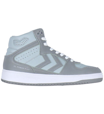 Hummel Saappaat - Pyhä Power Play Mid - Alloy/Kuu Rock