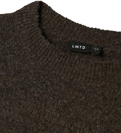 LMTD Blússa - Prjónað - Núll - NlfOdet - Chocolate Brown