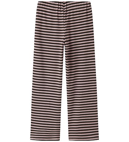 Name It Trousers - Rib - NkfSuraja - Burnished Lilac/Delisioso