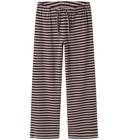 Name It Trousers - Rib - NkfSuraja - Burnished Lilac/Delisioso