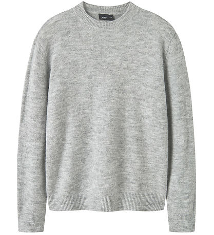 LMTD Blússa - Prjónað - NlmOdett - Light Grey Melange
