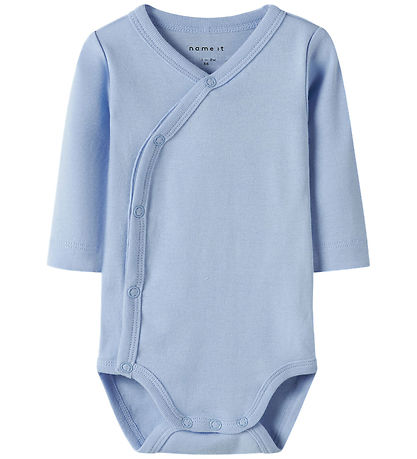 Name It Wickel Bodys l/ä - Noos - NbnBody - 2er-Pack - Chambray 