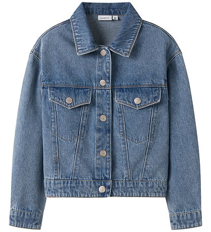 Name It Jeansjacke - Noos - NkfMila - Medium+ Blue Denim