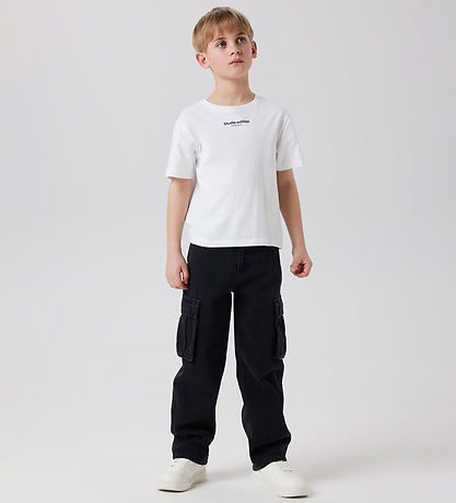 Name It Gallabuxur - Núll - NkmRyan - Black Denim