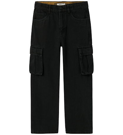 Name It Gallabuxur - Núll - NkmRyan - Black Denim
