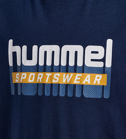 Hummel Stuttermabolur - HmlTukas - Black Iris