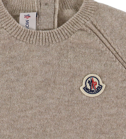Moncler Blouse - Knitted - Wool - Khaki