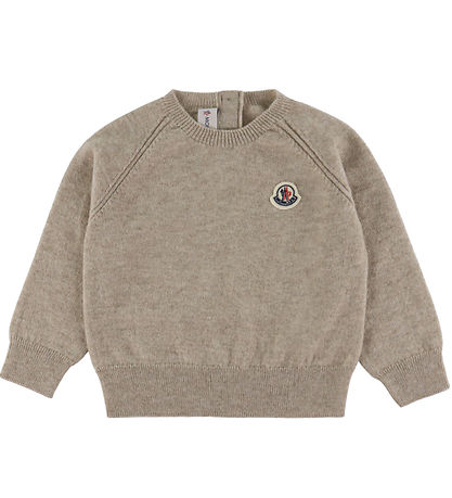 Moncler Blouse - Knitted - Wool - Khaki
