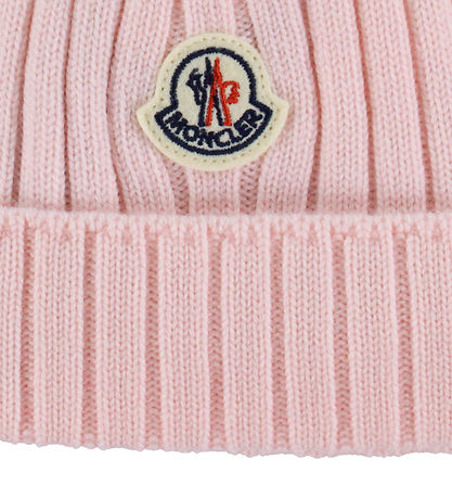 Moncler Beanie - Wool - Light Pink
