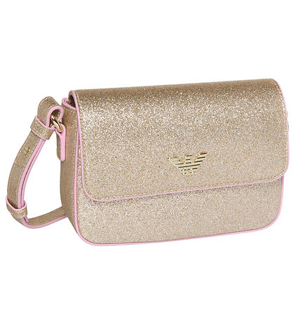 Emporio Armani Axelväska - Champagne m. Glitter