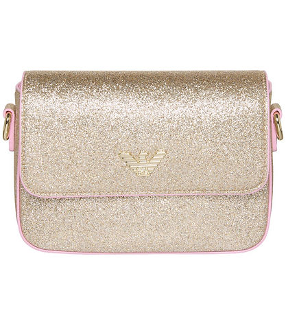 Emporio Armani Axelväska - Champagne m. Glitter