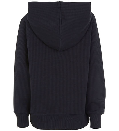 Emporio Armani Hettupeysa - Rib - Dökkblátt