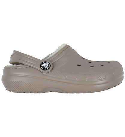 Crocs Sandals w. Lining - Classic+ Lined Clog - Mushroom/Bone