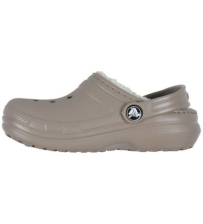 Crocs Sandals w. Lining - Classic+ Lined Clog - Mushroom/Bone