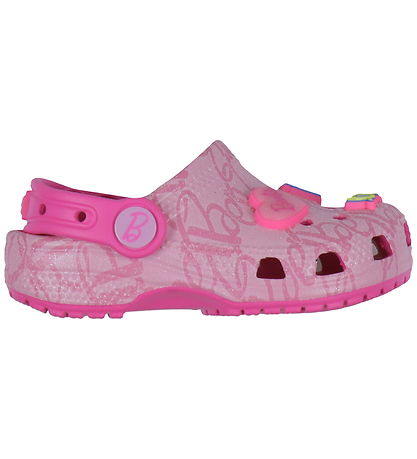 Crocs Sandalar - Mattel Bleikt Barbie - Bleikt
