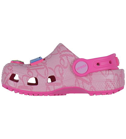 Crocs Sandalar - Mattel Bleikt Barbie - Bleikt