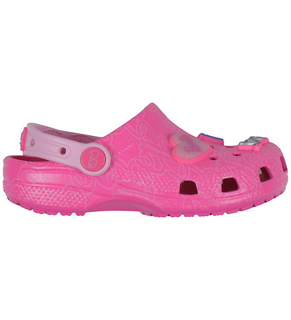 Crocs Sandalar - Mattel Bleikt Barbie - Bleikt/Multi