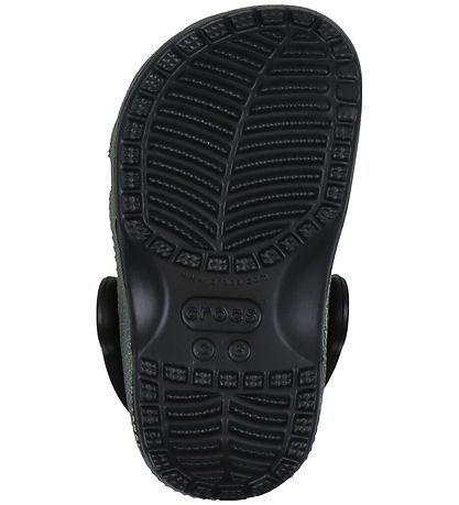 Crocs Sandaalit - Classic+ IAM Scary Dino - Musta/Vihreä