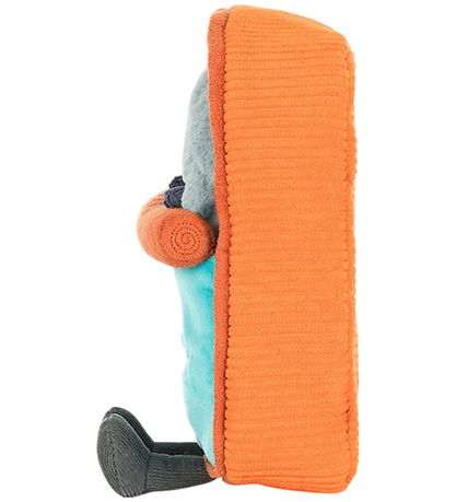 Jellycat Soft Toy - 17x11 cm - Amuseables Sardine Tin - Orange/G