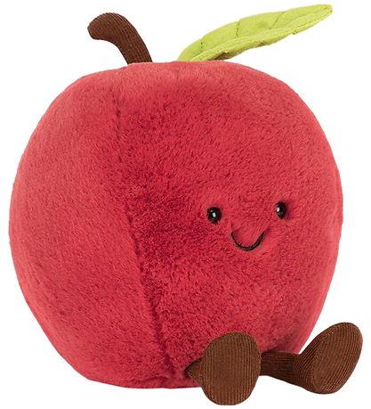 Jellycat Soft Toy - 16x14 cm - Amuseables Apple - Red