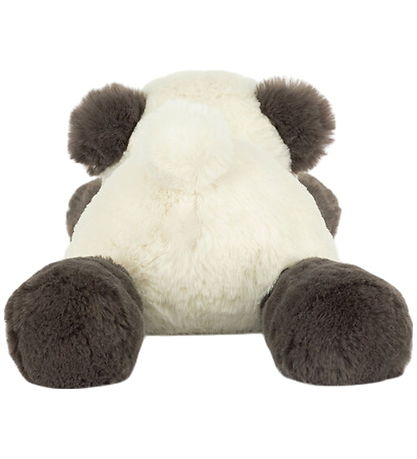 Jellycat Soft Toy - 24x13 cm - Smudge Panda - Grey/White
