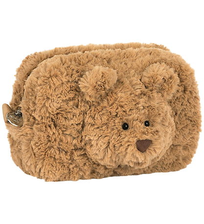 Jellycat Taska - 19x13 cm - Bartólómeus Bear Poki - Brúnt