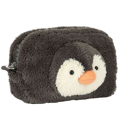 Jellycat Väska - 19x13 cm - Jordnötspåse Penguin - Grå