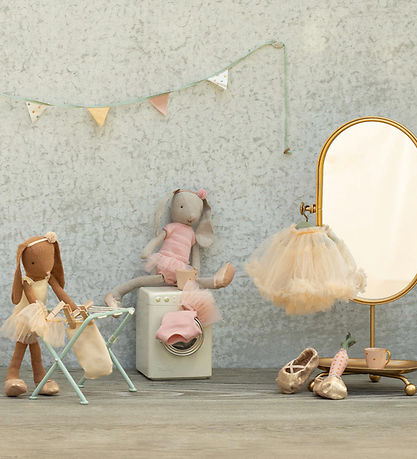Maileg Rabbit - Leotard And Tulle Skirt - Size 2 - Cream